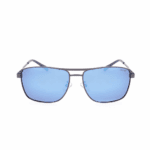 Polaroid PLD 2136/G/S/X-KJ1-61 férfi napszemüveg, kék tükrös/polarizált lencsékkel, szögletes forma