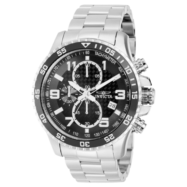 Invicta Férfi Karóra 37146 Specialty Ezüst Színű fekete számlappal