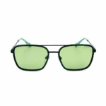 Polaroid PLD 6115/S-1ED-56 férfi napszemüveg, négyzet alakú, zöld polarizált lencsékkel.