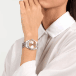 Maserati Velocita' R8853152505 női karóra ezüst színben, barackrózsaszín számlappal. - Image 2