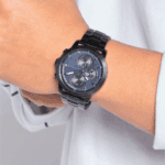 Tommy Hilfiger Férfi karóra 1792049 Jameson, fekete, tengerészkék számlappal, Epson VX9NE Quartz szerkezettel - Image 2