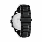 Tommy Hilfiger Férfi karóra 1792049 Jameson, fekete, tengerészkék számlappal, Epson VX9NE Quartz szerkezettel - Image 3